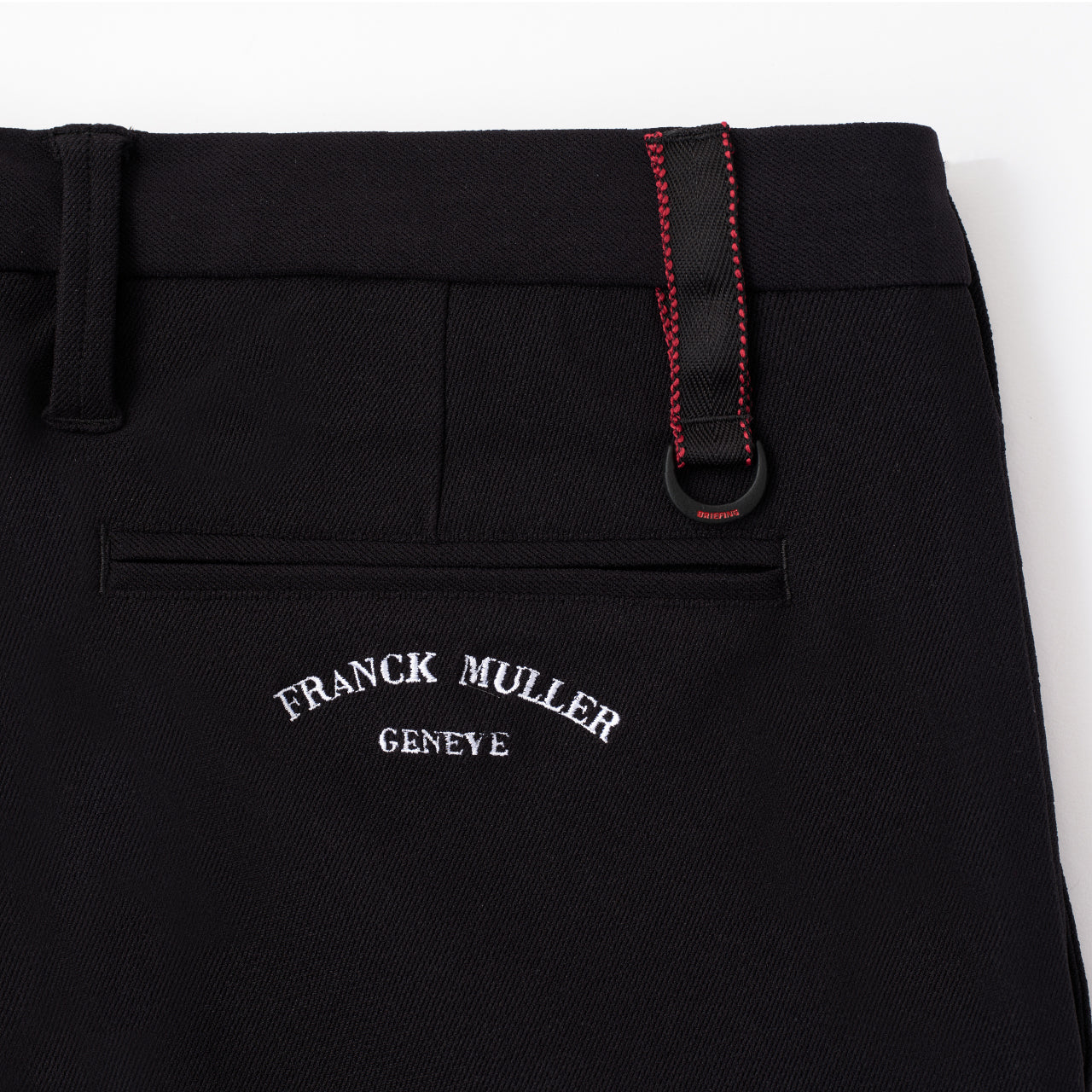 FRANCK MULLER × BRIEFING GOLF MEN'S SINGLE PLEATED DRESS PANTS