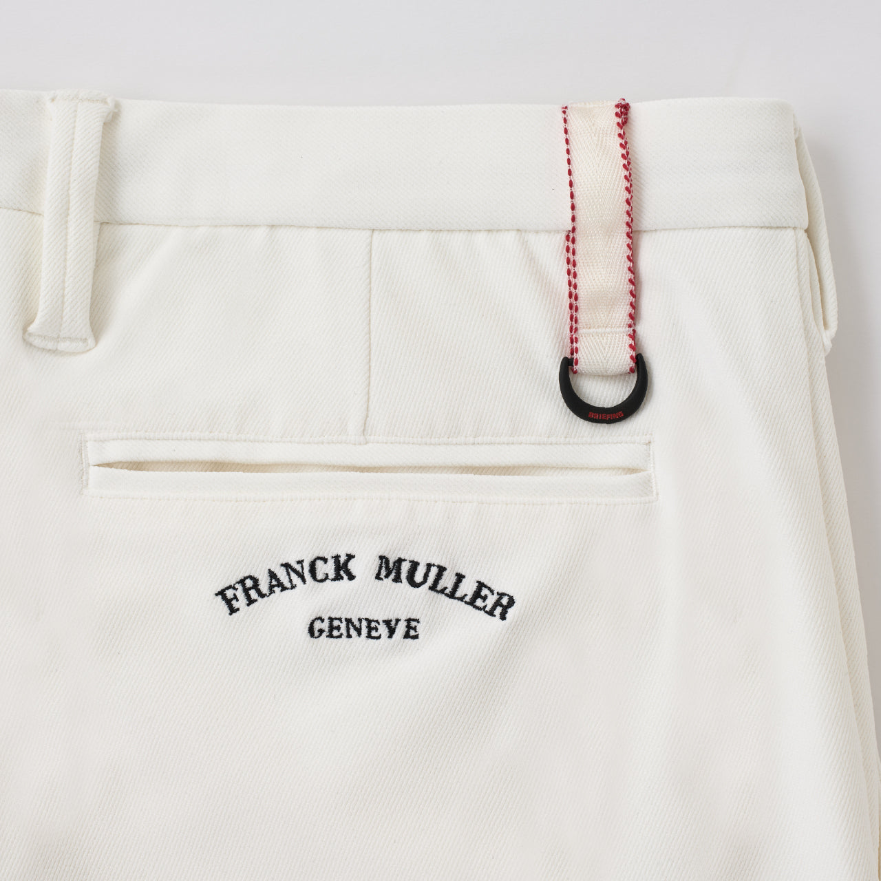 FRANCK MULLER × BRIEFING GOLF MEN'S SINGLE PLEATED DRESS PANTS