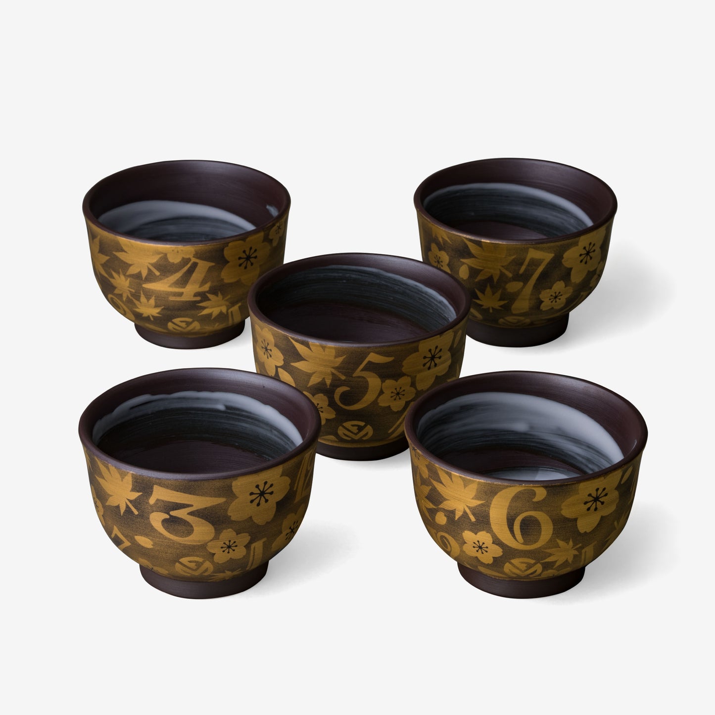 IPPIN BANKO YUNOMI 5pcs.
