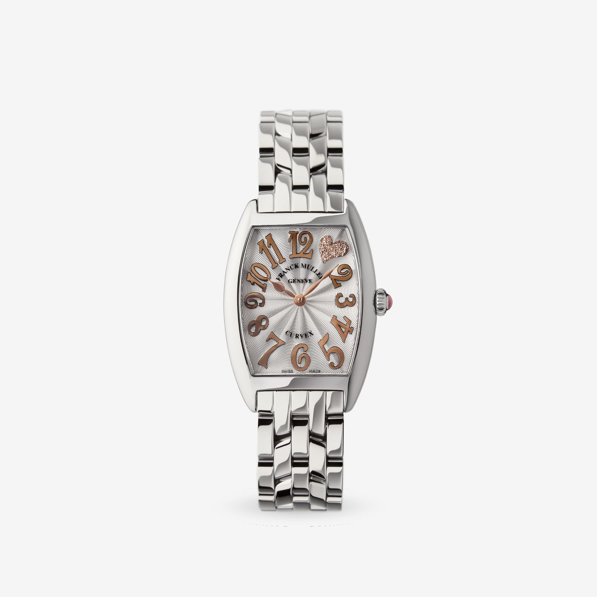 CINTRÉE CURVEX RELIEF “HEART DIAMOND” – FRANCK MULLER e-Boutique