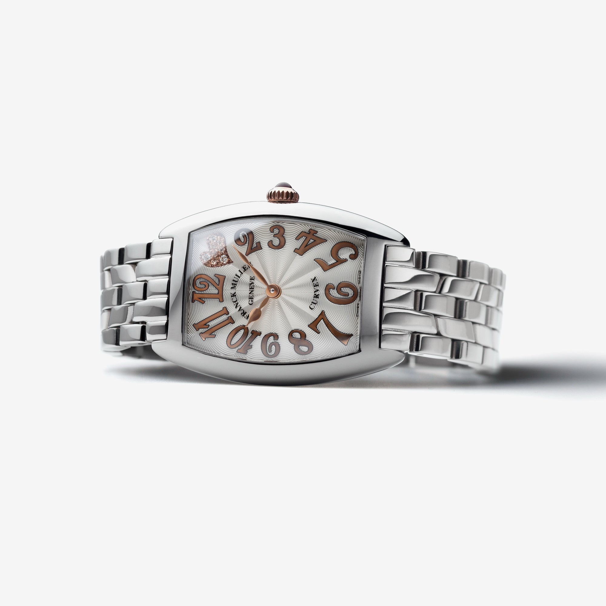 CINTRÉE CURVEX RELIEF “HEART DIAMOND” – FRANCK MULLER e-Boutique