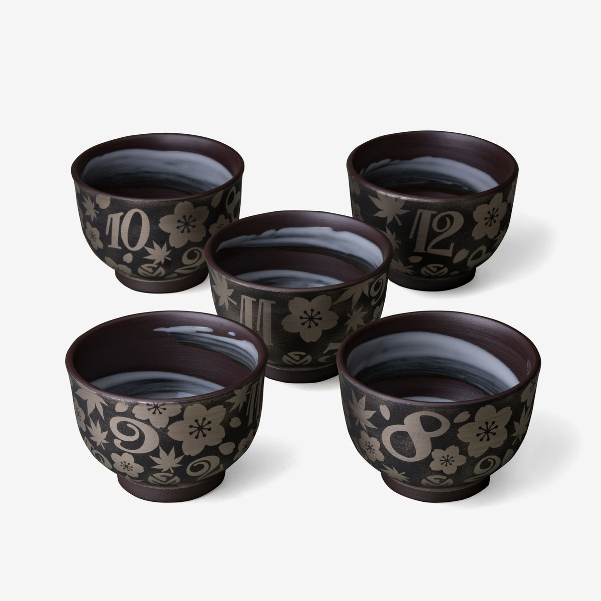 FRANCK MULLER e-Boutique 萬古焼 湯呑 5客組 FFF.BANKO.YUNOMI.5SET 