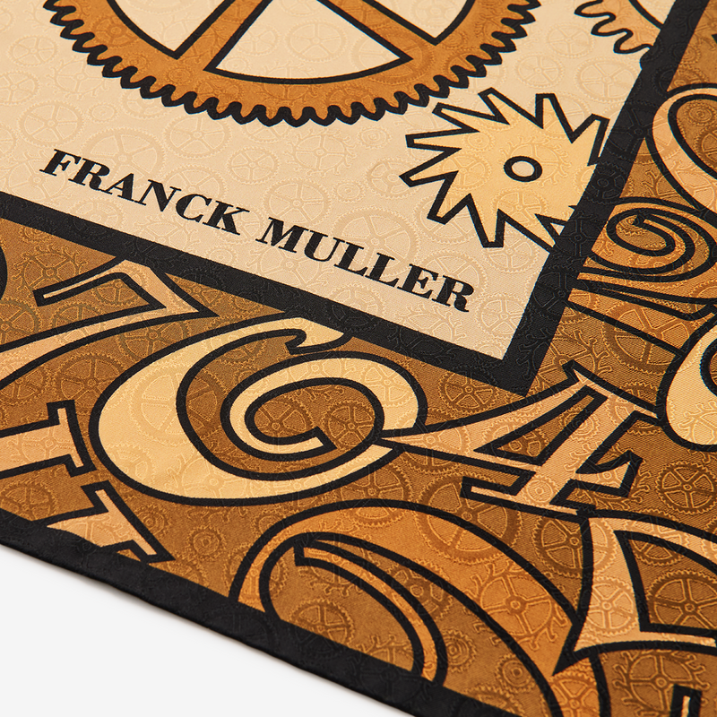 FRANCK MULLER SCARF BEIGE NOIR